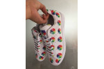 мужские кроссовки ADIDAS STAN SMITH COLOR WHEEL - купить (цена 3,500.00) на заказ с доставкой по России в магазине 7sec.ru