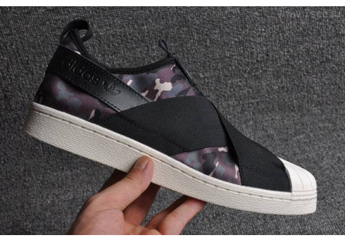 мужские кроссовки ADIDAS SUPERSTAR SLIP ON - купить (цена 3,500.00) на заказ с доставкой по России в магазине 7sec.ru