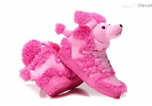 женские кроссовки ADIDAS JS TEDDY BEAR 6 - купить (цена 4,550.00) на заказ с доставкой по России в магазине 7sec.ru