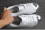женские кроссовки ADIDAS SUPERSTAR METAL TOE - купить (цена 3,600.00) на заказ с доставкой по России в магазине 7sec.ru